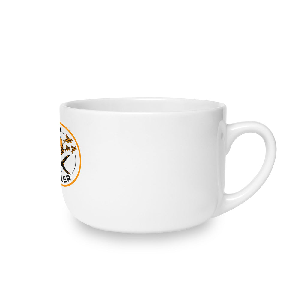 Island Angler Ceramic Latte Mug — 25oz Oversized Coffee Cup