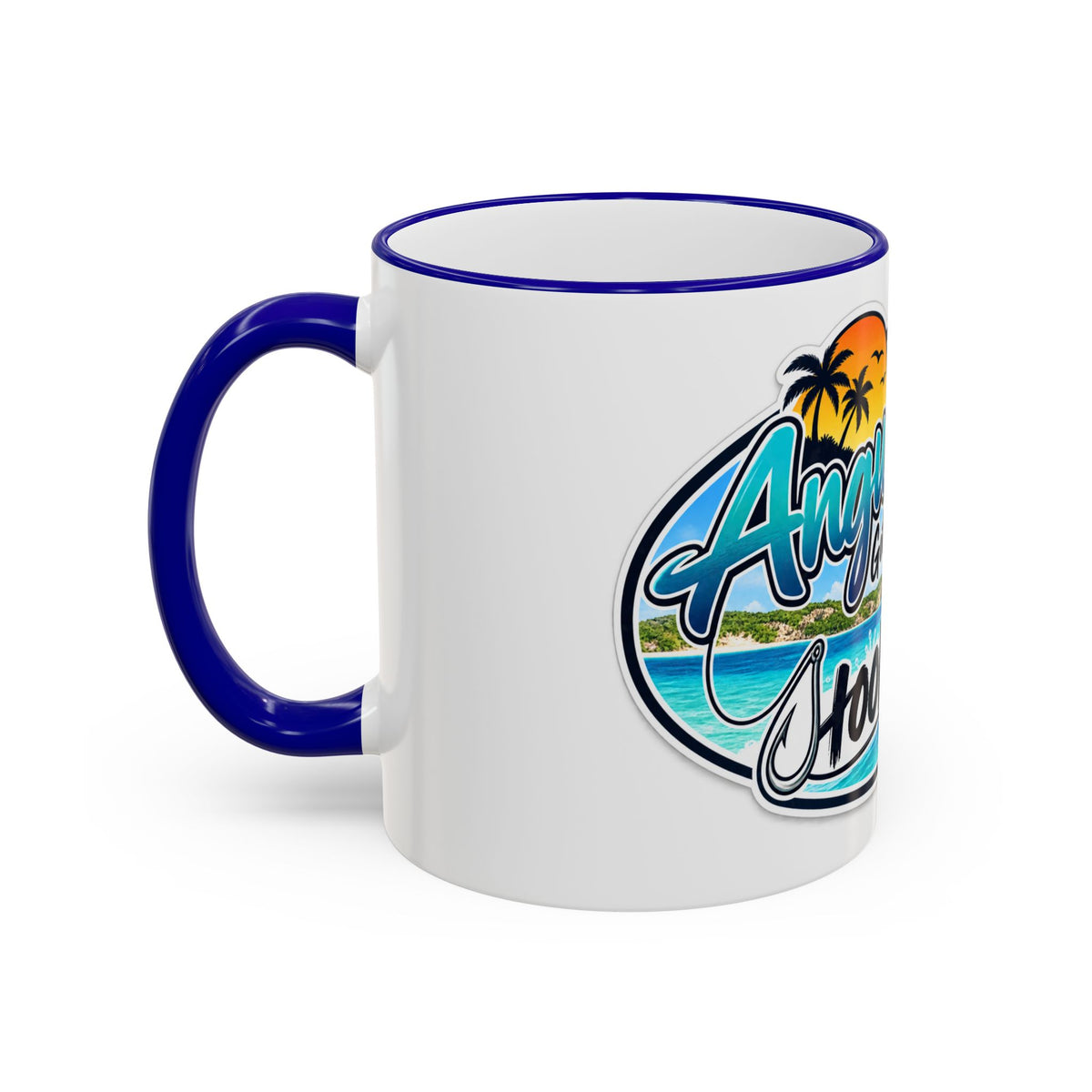 Two-Tone Hooked Mug, 11oz