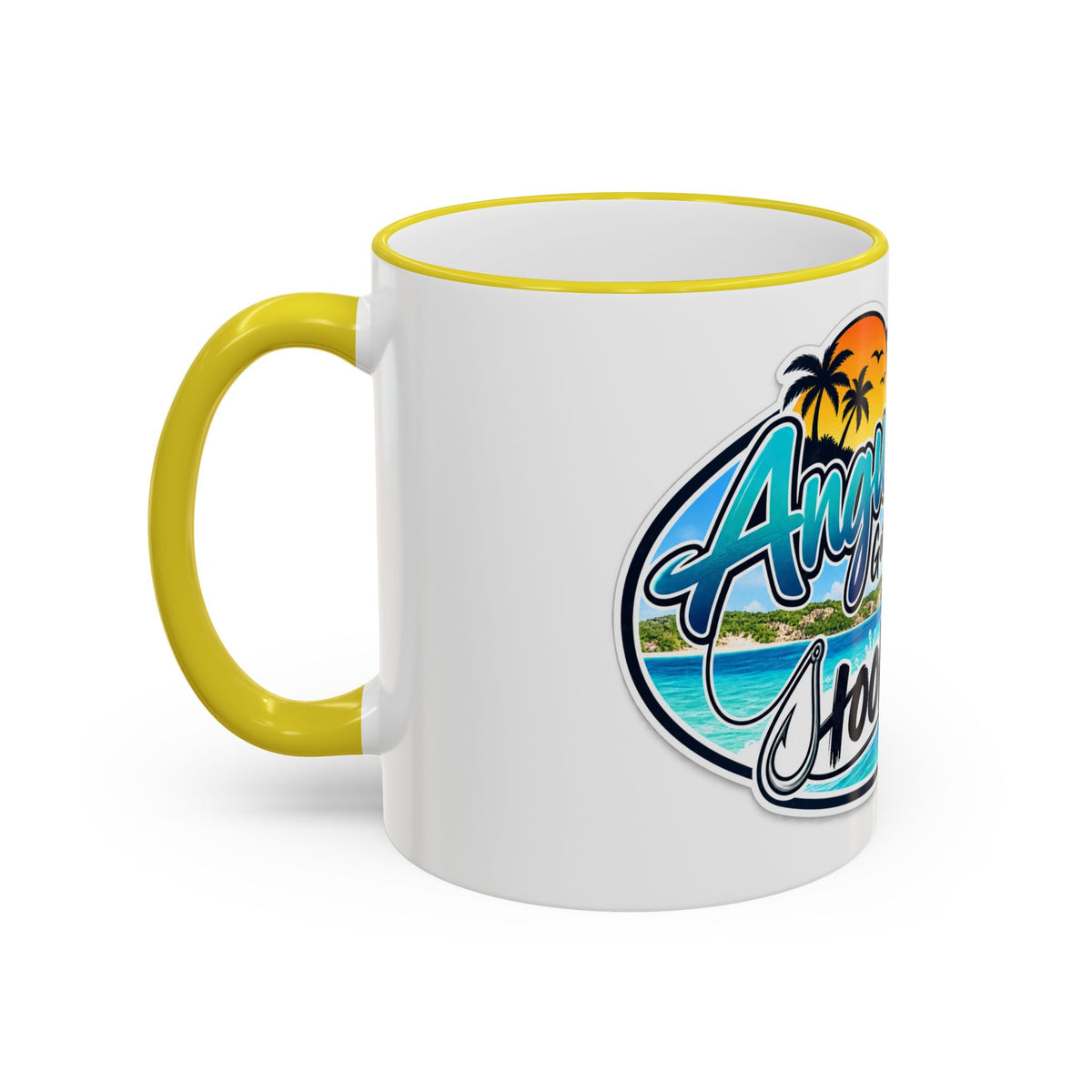 Two-Tone Hooked Mug, 11oz
