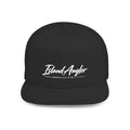 Snapback Hat — "Island Angler" Script Fishing Cap