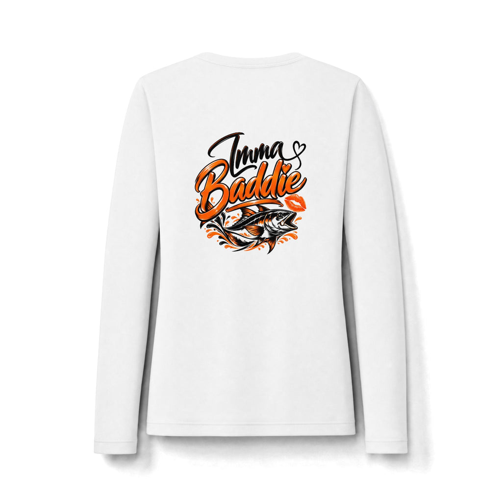 Women's Long Sleeve — 'Truma Baddie' Limited Edition Fishing Graphic Top