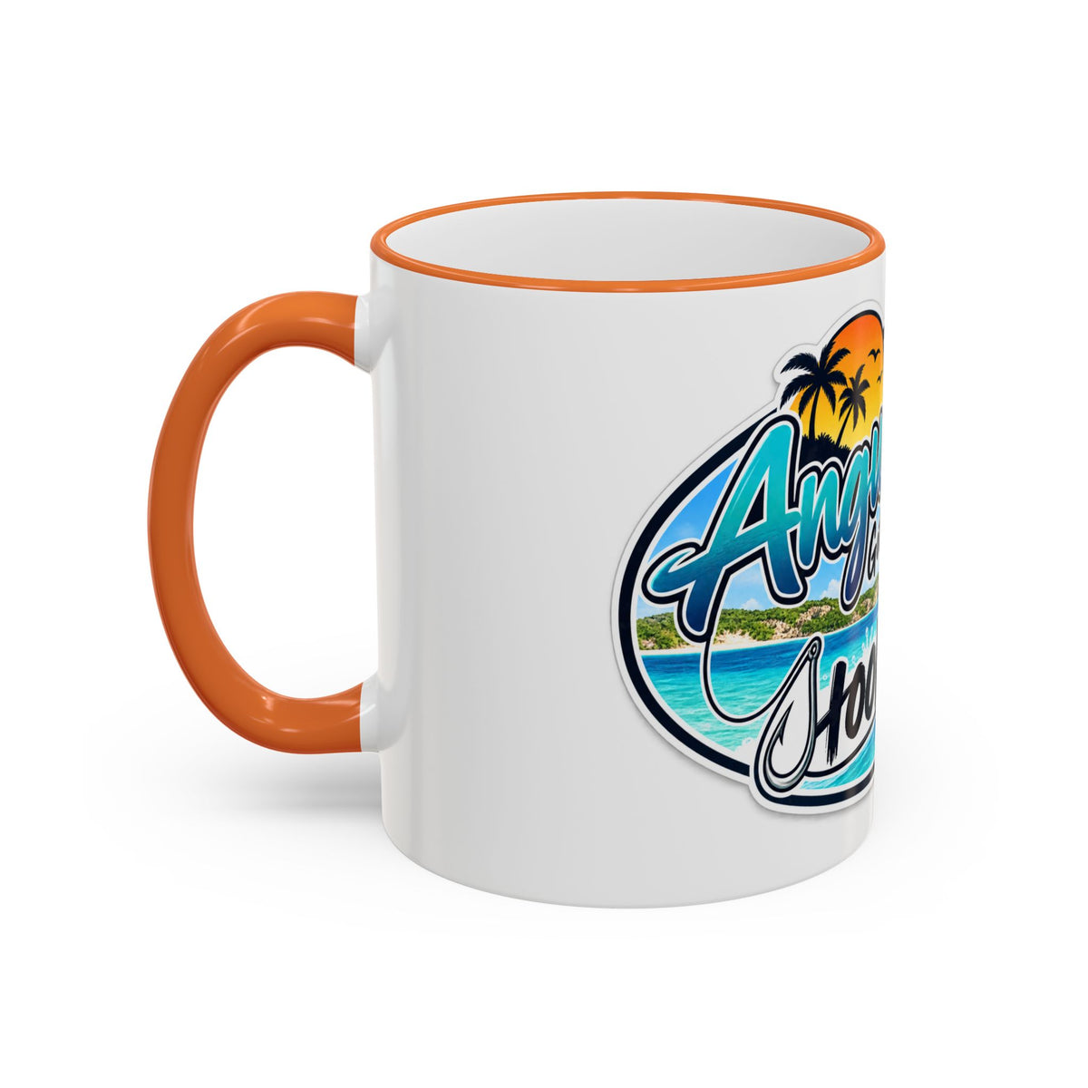 Two-Tone Hooked Mug, 11oz