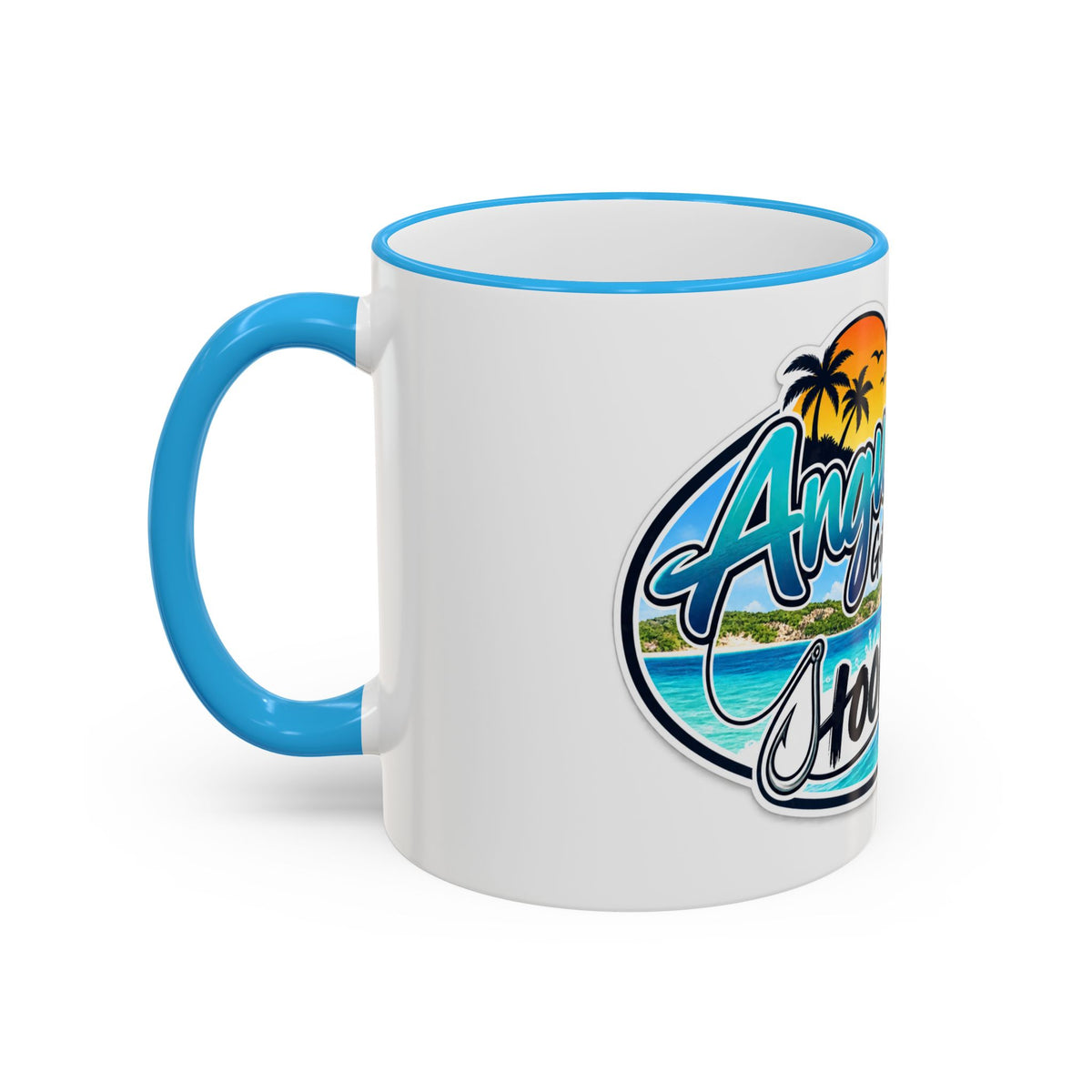 Two-Tone Hooked Mug, 11oz