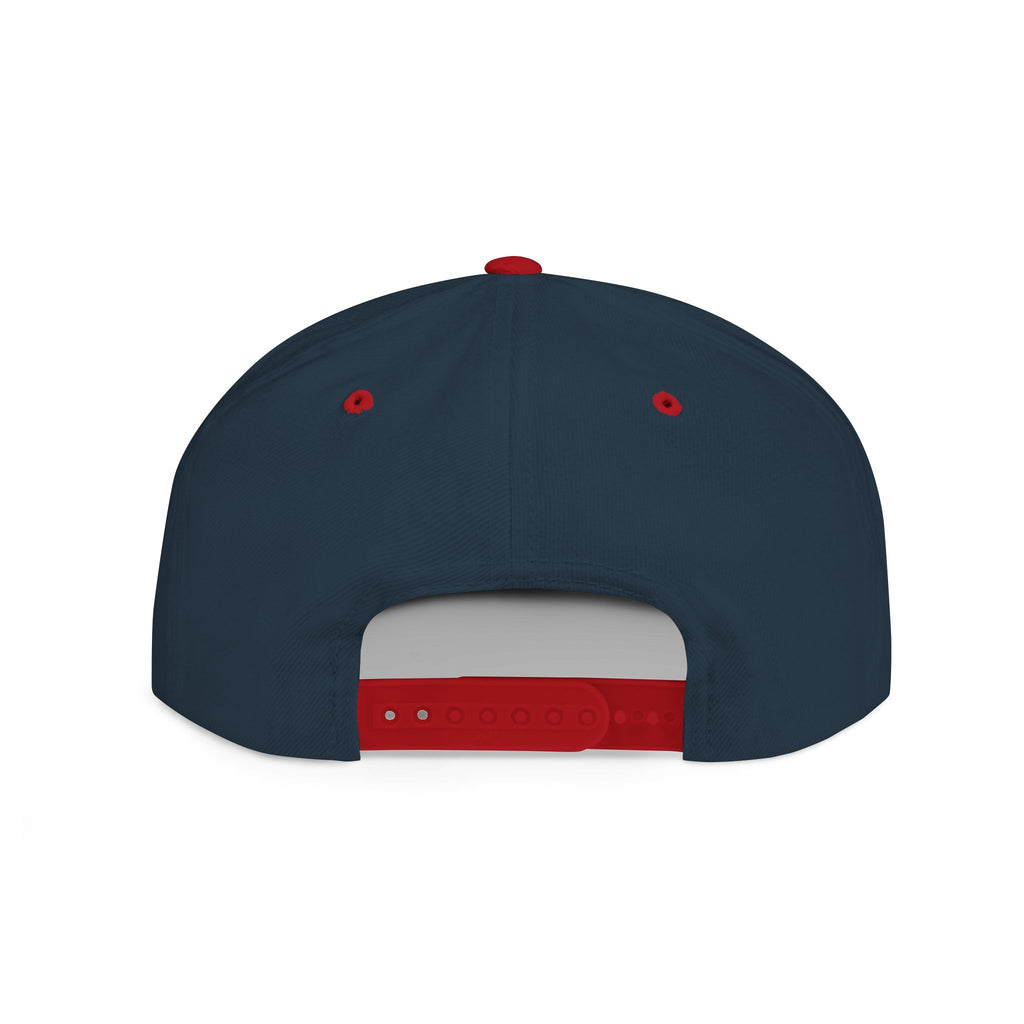 Snapback Hat — "Island Angler" Script Fishing Cap