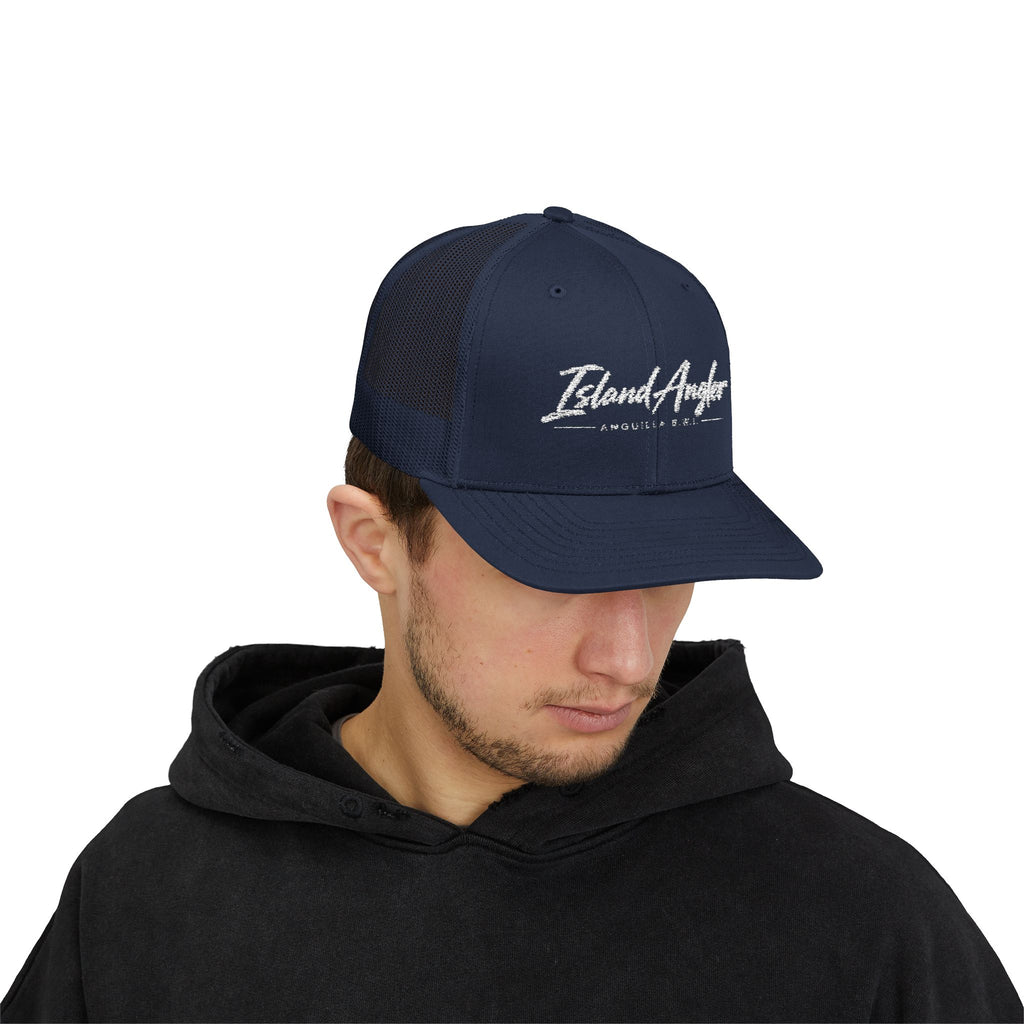 Island Angler Mesh Snapback Trucker Cap