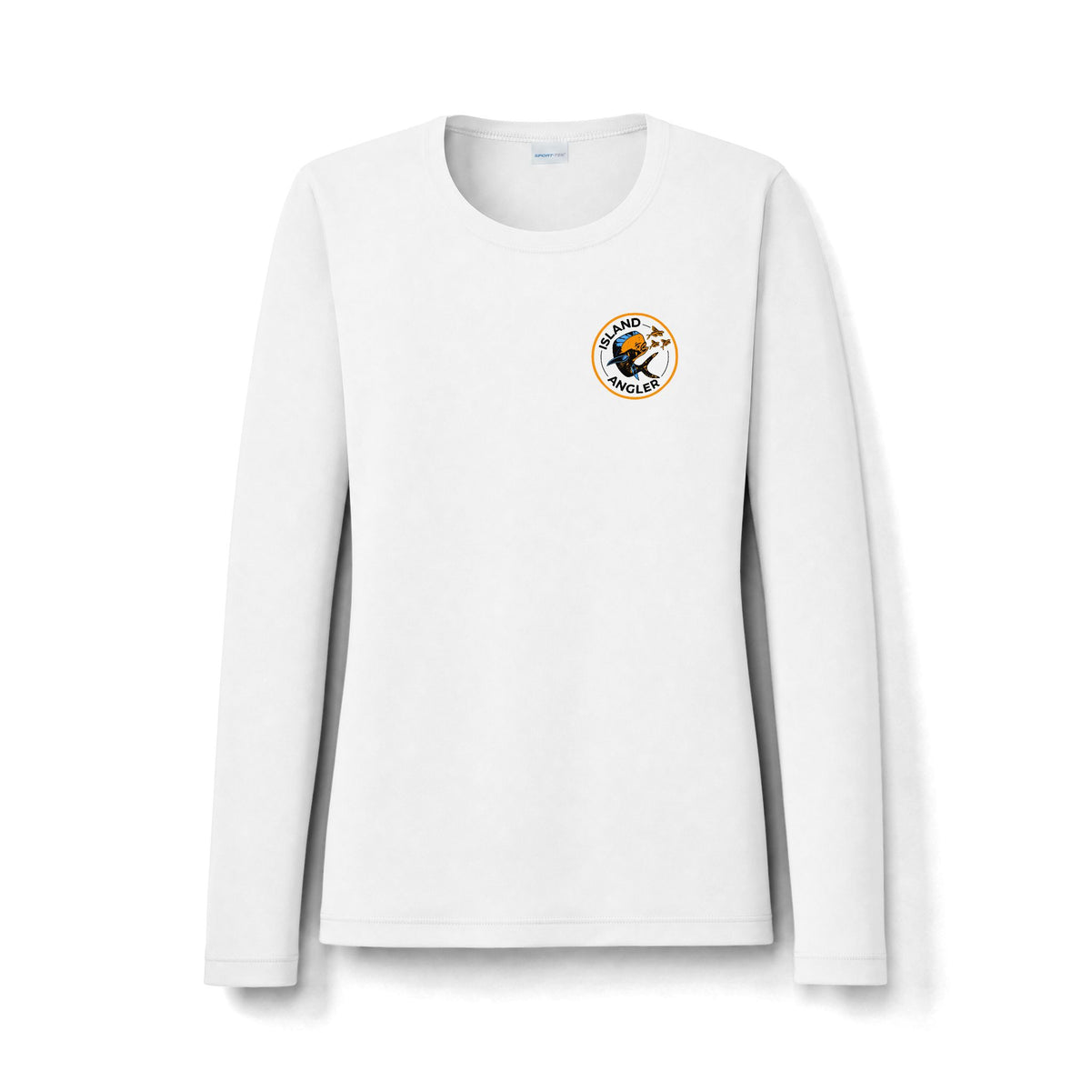 Women's Long Sleeve —Eat Sleep Fish Repeat Fishing Graphic Top