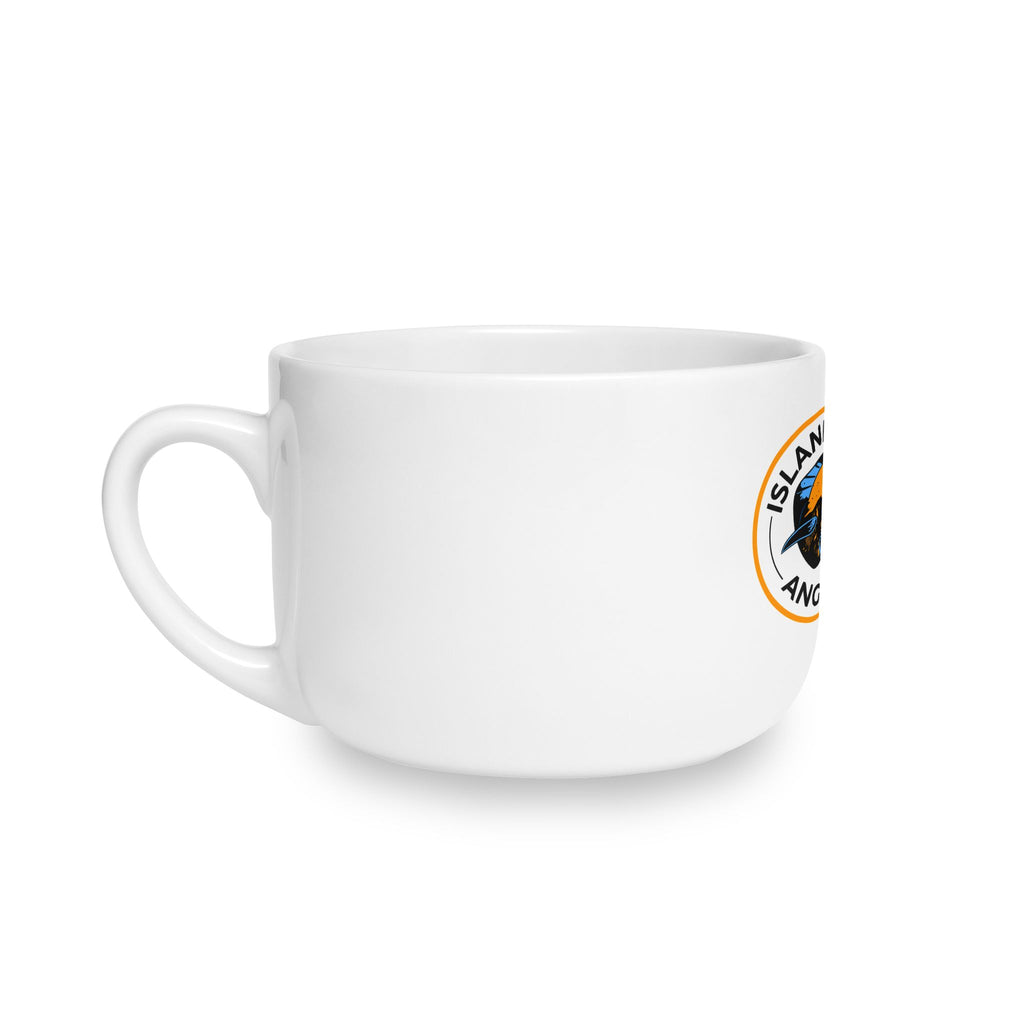 Island Angler Ceramic Latte Mug — 25oz Oversized Coffee Cup