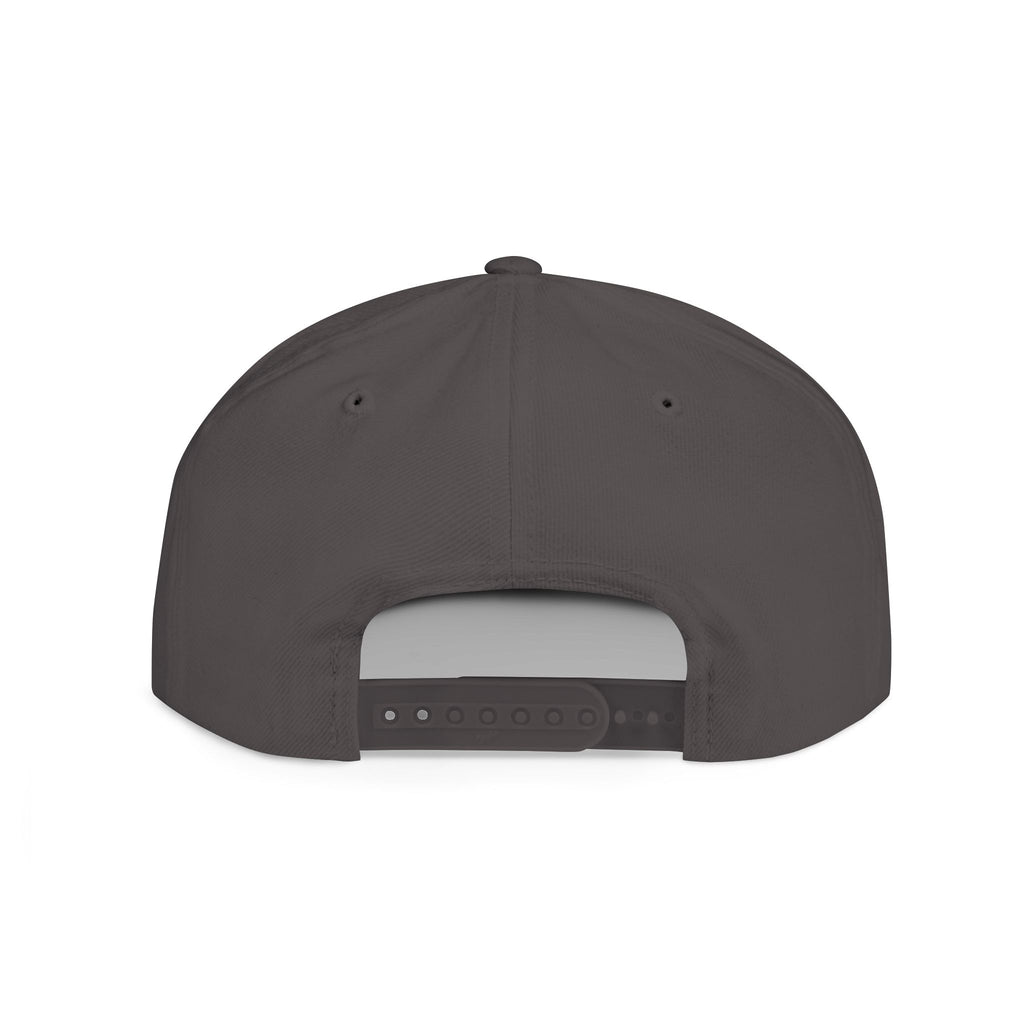 Snapback Hat — "Island Angler" Script Fishing Cap