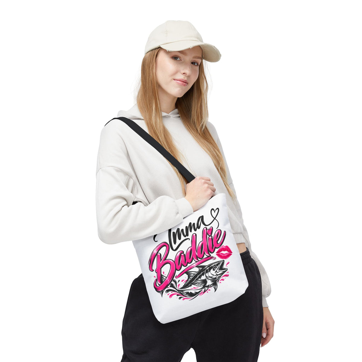 Imma Baddie Beach Fishing Tote