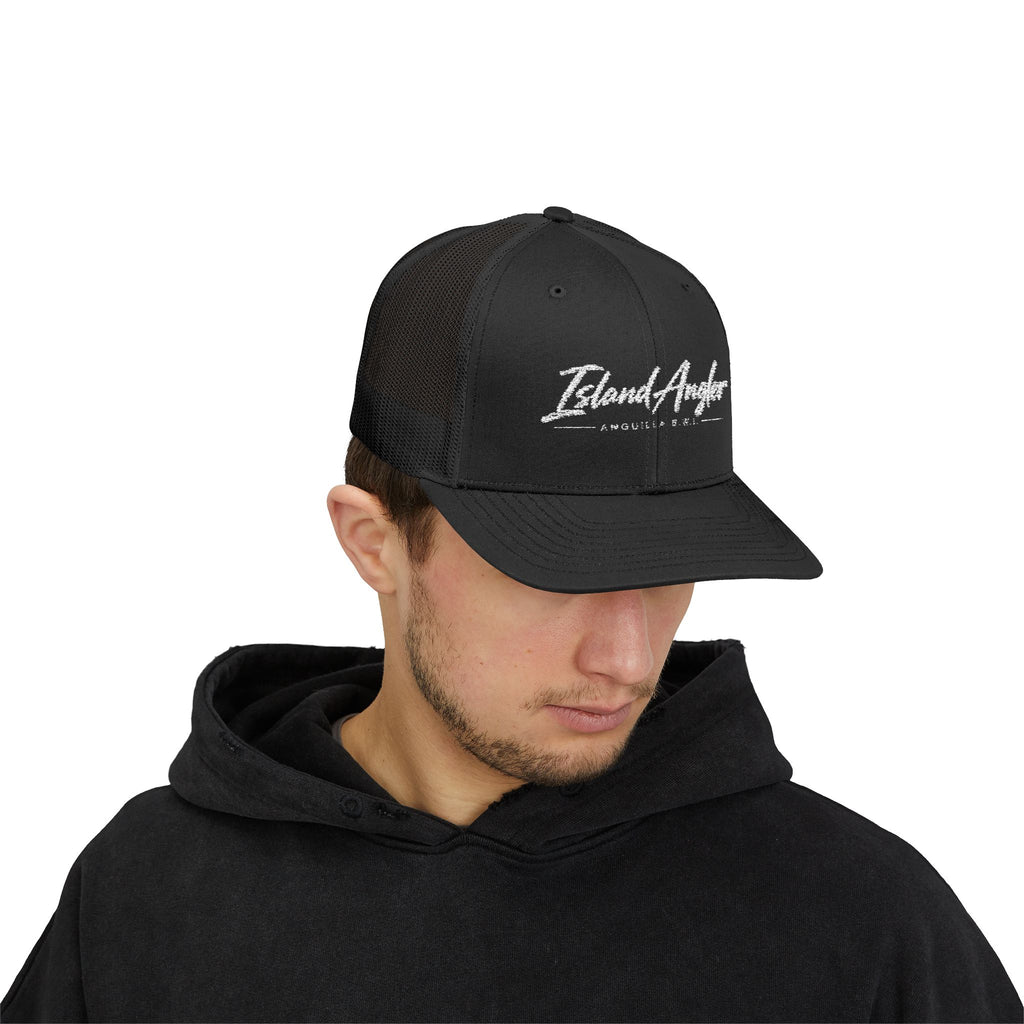 Island Angler Mesh Snapback Trucker Cap