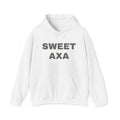 Sweet Axa Hoodie — Minimal Text Graphic Pullover