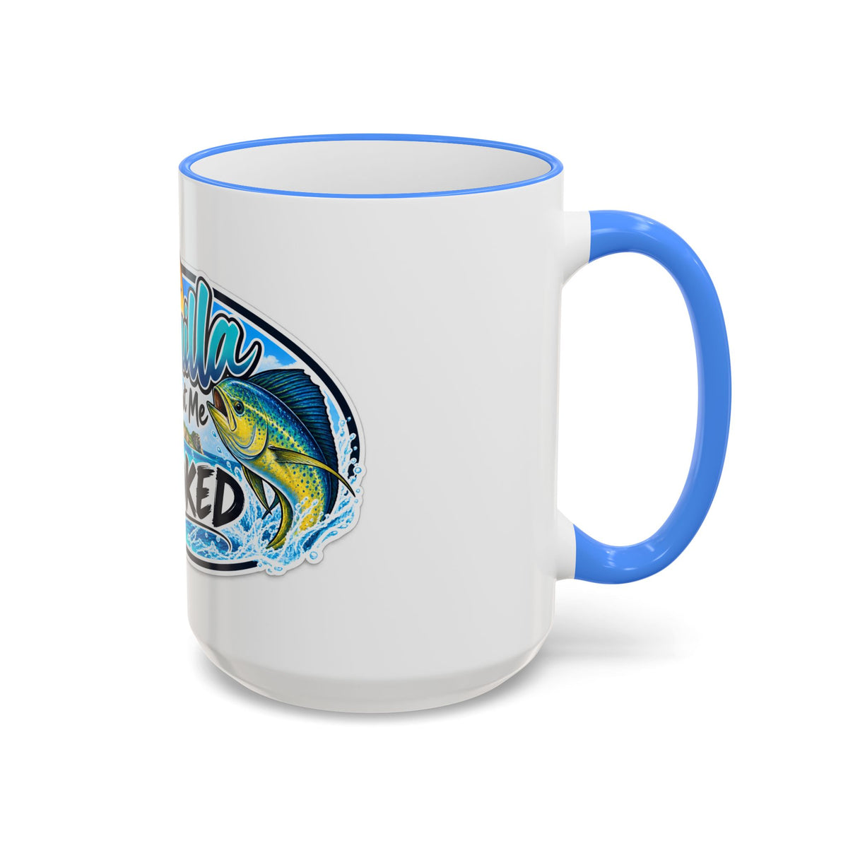 Two-Tone Hooked Mug, 11oz