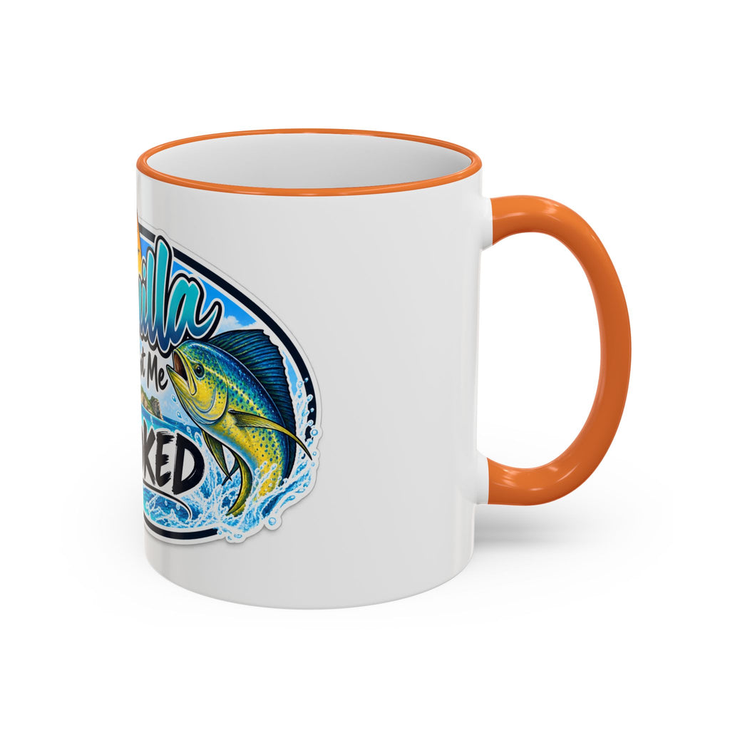 Two-Tone Hooked Mug, 11oz