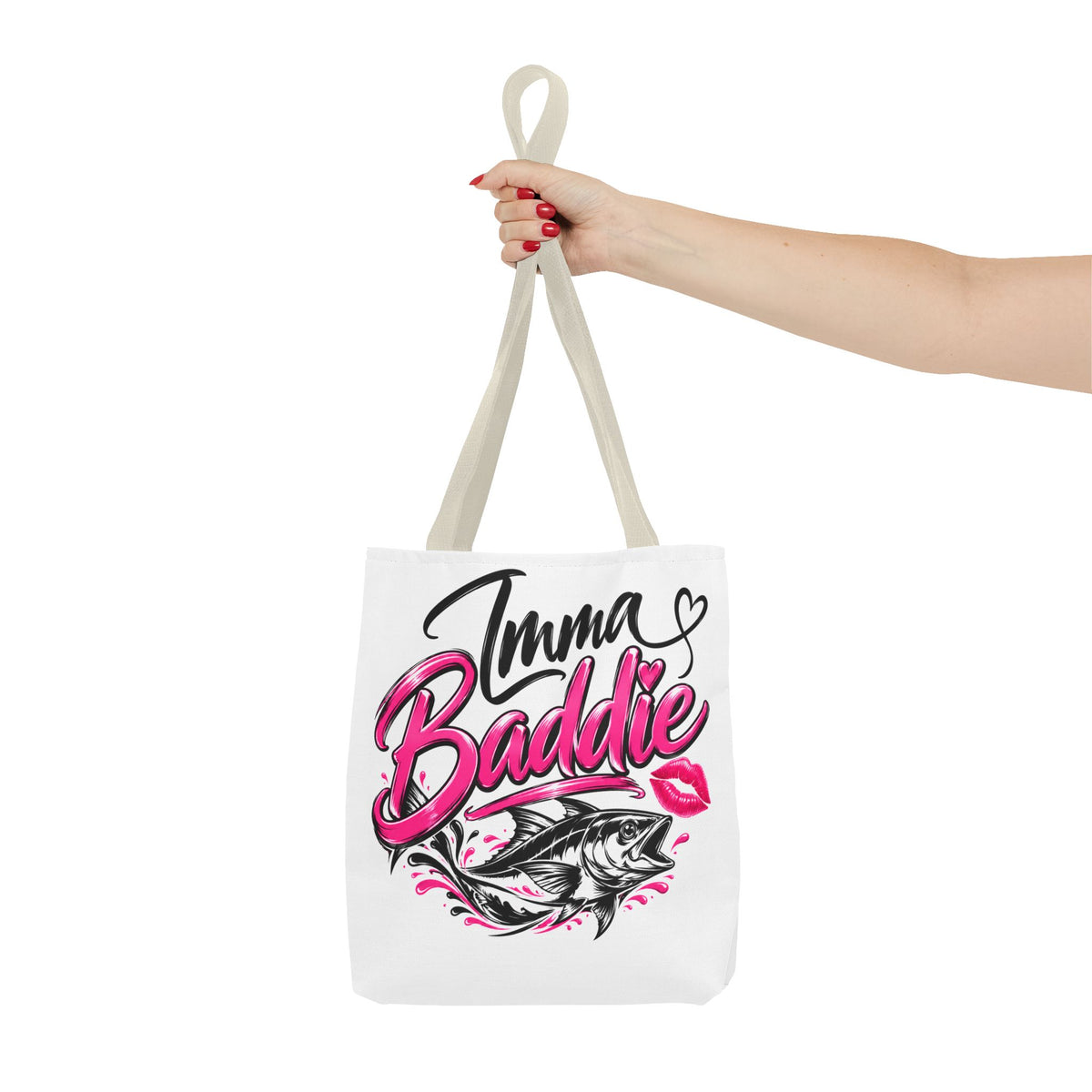 Imma Baddie Beach Fishing Tote