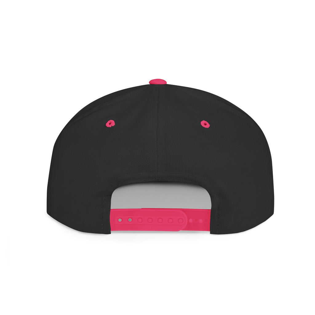 Snapback Hat — "Island Angler" Script Fishing Cap