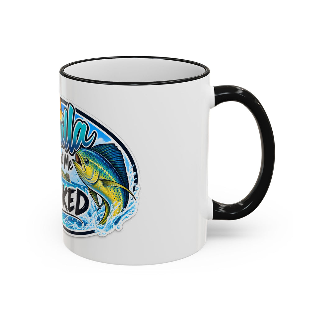 Two-Tone Hooked Mug, 11oz