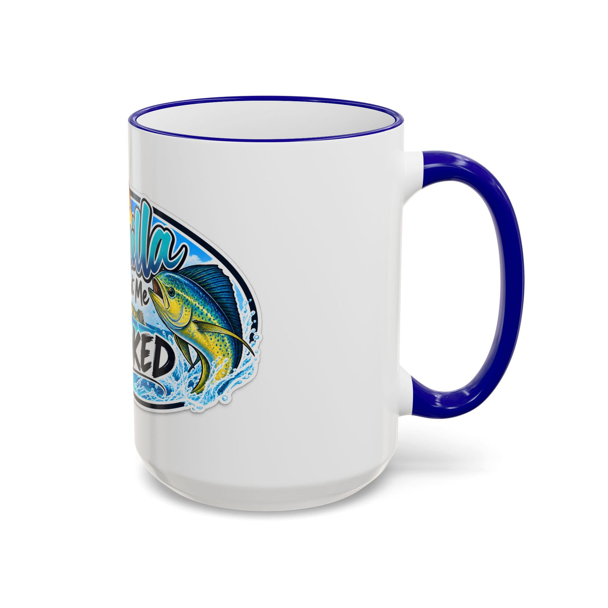 Two-Tone Hooked Mug, 11oz
