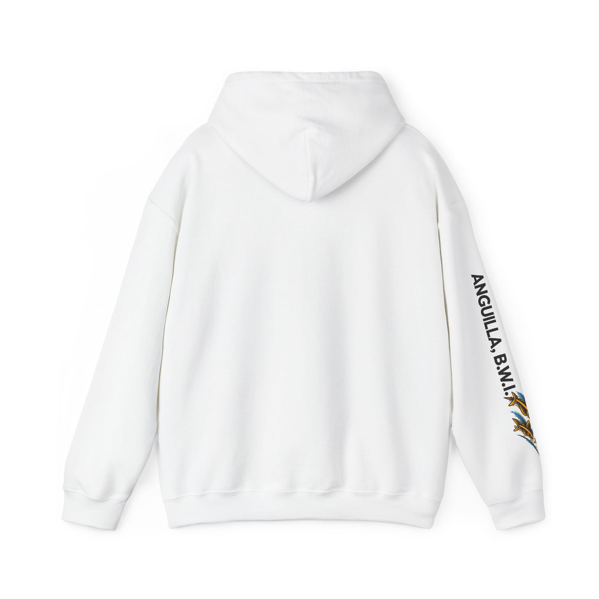 Island Angler Hoodie | Flying Fish Sleeve