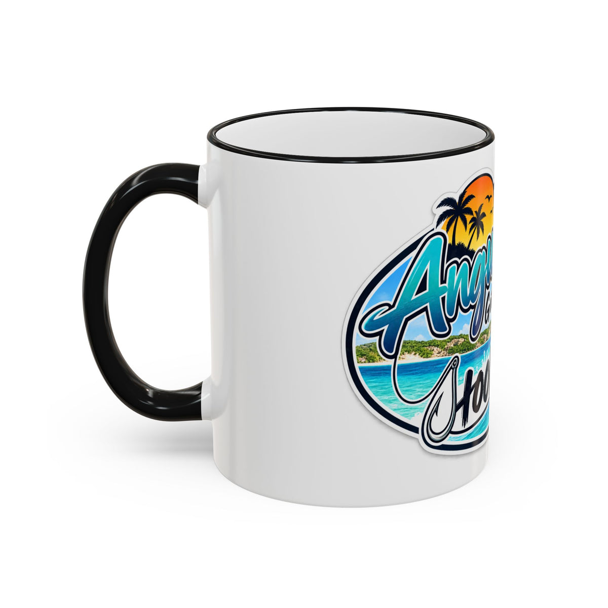 Two-Tone Hooked Mug, 11oz