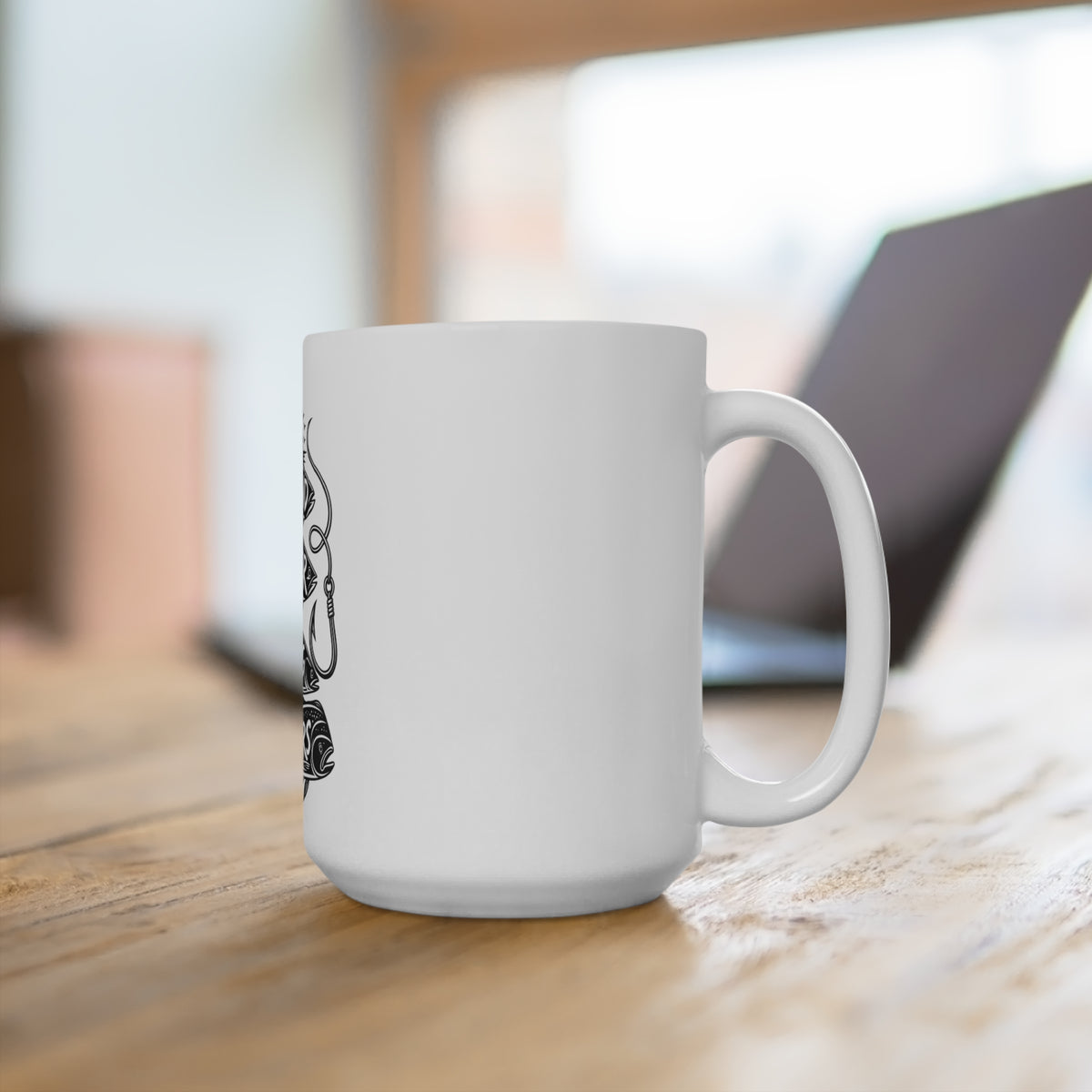 Fishing Mug - Island Angler Fishing Charters 15oz Ceramic Coffee Cup