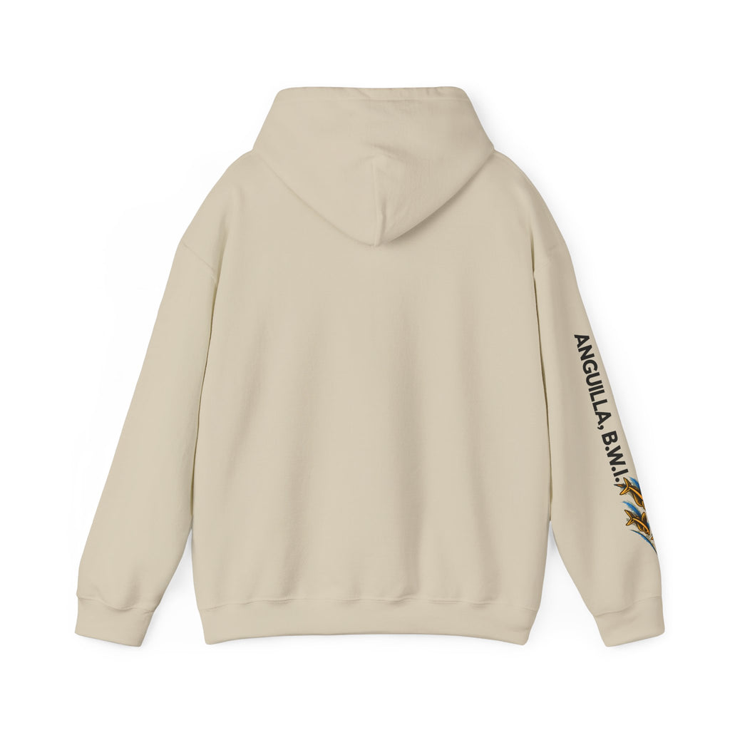 Island Angler Hoodie | Flying Fish Sleeve