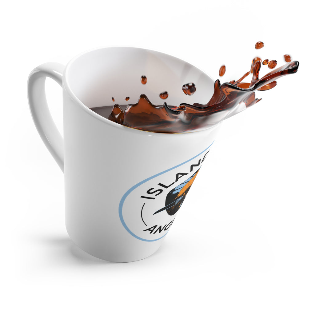 Island Angler Latte Mug — Coastal Fishing Coffee Cup