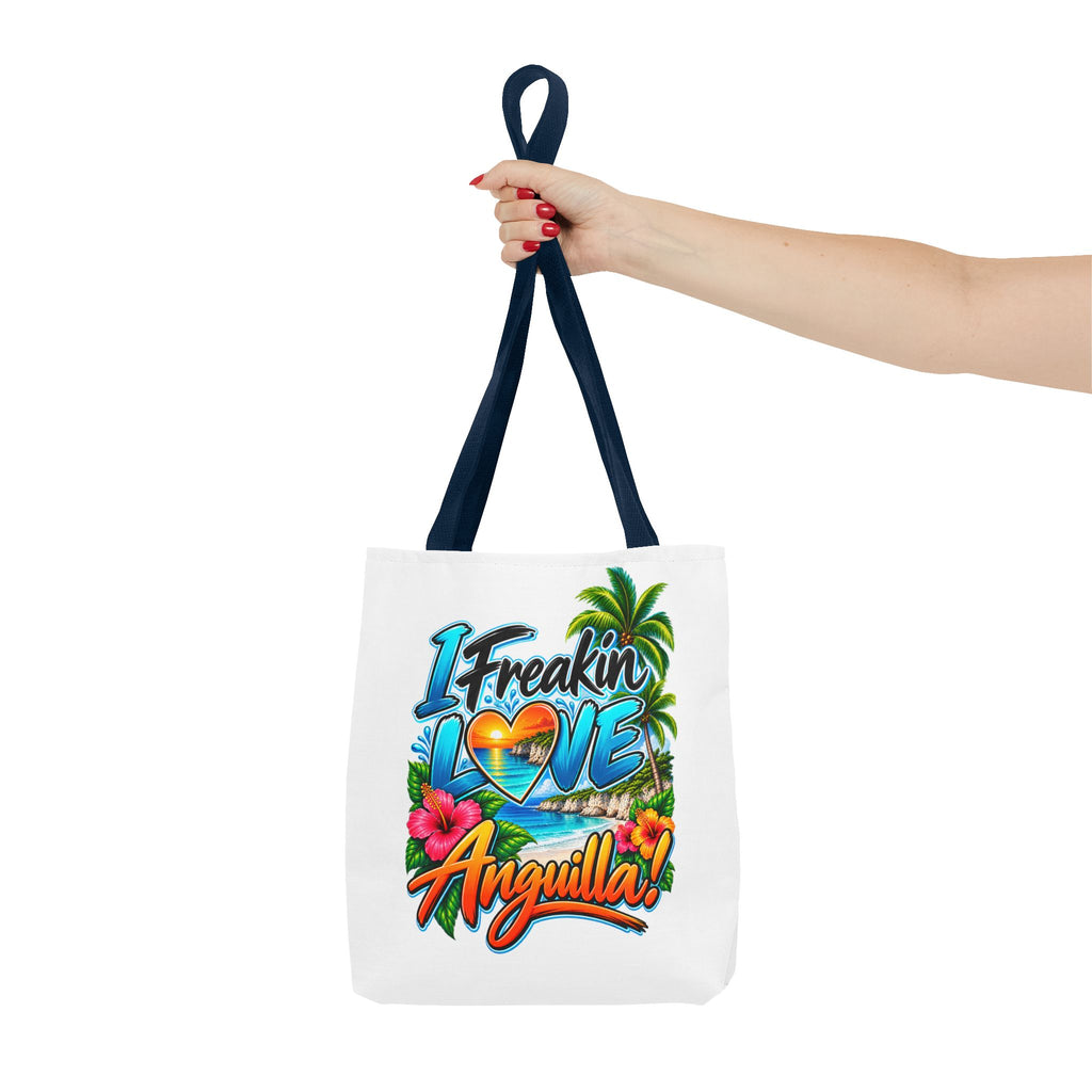 I Freakin' Love Anguilla Tropical Island Tote